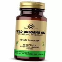 Масло Орегано с Натуральными Антиоксидантами, Wild Oregano Oil, Solgar  60гелкапс (71313017)
