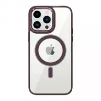 Color Clear Case with MagSafe iPhone 13 — Bordo