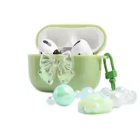 Airpods Pro Case Bow — Green