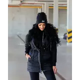 Жилетка тепла   чорного кольору