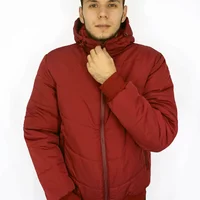 Акция! Купить мужская куртка красная зимняя спортивная