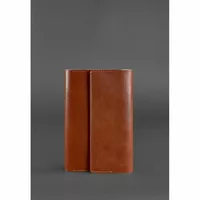 Кожаный блокнот (Софт-бук) 5.1 светло-коричневый
