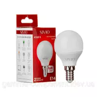 Світлодіодна лампа SIVIO G45 8W, E14, 4100K, нейтральний білий