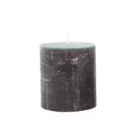 Свічка циліндрична Candlesense Decor Rustic чорна 75*70 (33 год)