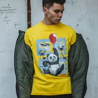 Свитшот Custom Wear Criminal Panda Yellow XS