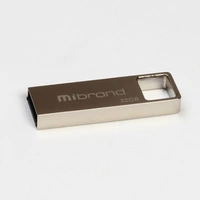 Флэш-накопитель Mibrand Shark, USB 2.0, 32GB, Metal Design, Blister