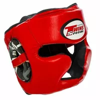 Шлем боксерский с полной защитой TW-015 Twins  XL Красный (37426109)
