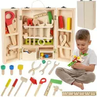 Набір дитячих інструментів дерев'яний у валізці Kruzzel