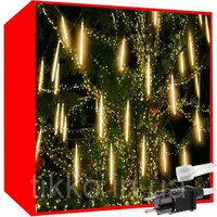 Гирлянда светильники - метеоры 36 LED 50 см теплый белый 19930