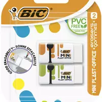 Комплект ластиков BIC Plast Office 2 шт (3086123388437)