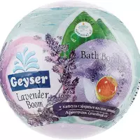 Бомба для ванны Aqua Cosmetics Geyser Lavender Boom 140 г (4820091145888)