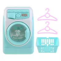 Іграшкова пральна машина RESTEQ (світло, звук) 8х11 см. Іграшка пральна машина. Міні пральна машина для дітей