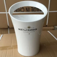 Відро для шампанського Moët & Chandon. Кулер для льоду Моет Шандон. Біле