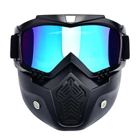Мотоциклетна маска-трансформер RESTEQ! Окуляри, лижна маска, для катання на велосипеді чи квадроциклі
