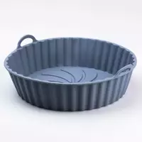 Силіконова форма для випікання пирога об'ємом 1 літр, сірий