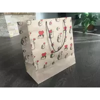 Подарунковий пакет з ручками Їжачок