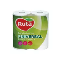 Полотенца бумажные Ruta universal 2-слойные 2шт (4820023740730) (4820023740730)